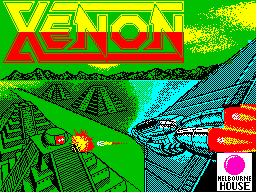 Xenon title screen for Atari ST